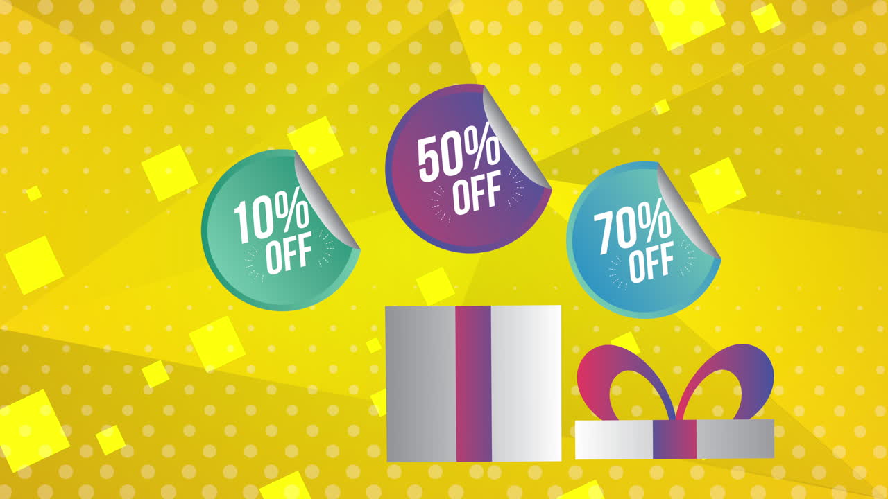 etiqueta comercial de venta con regalo