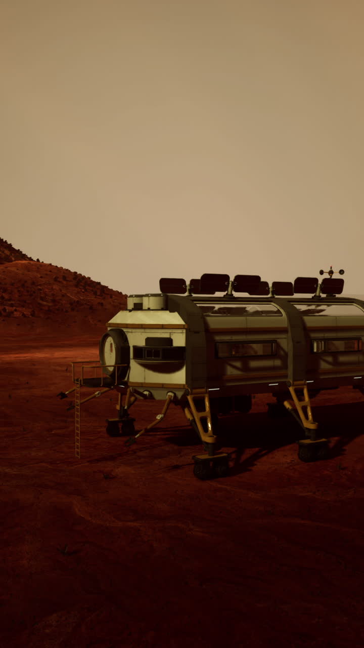 화성 표면을 탐사하는 미래의 로버