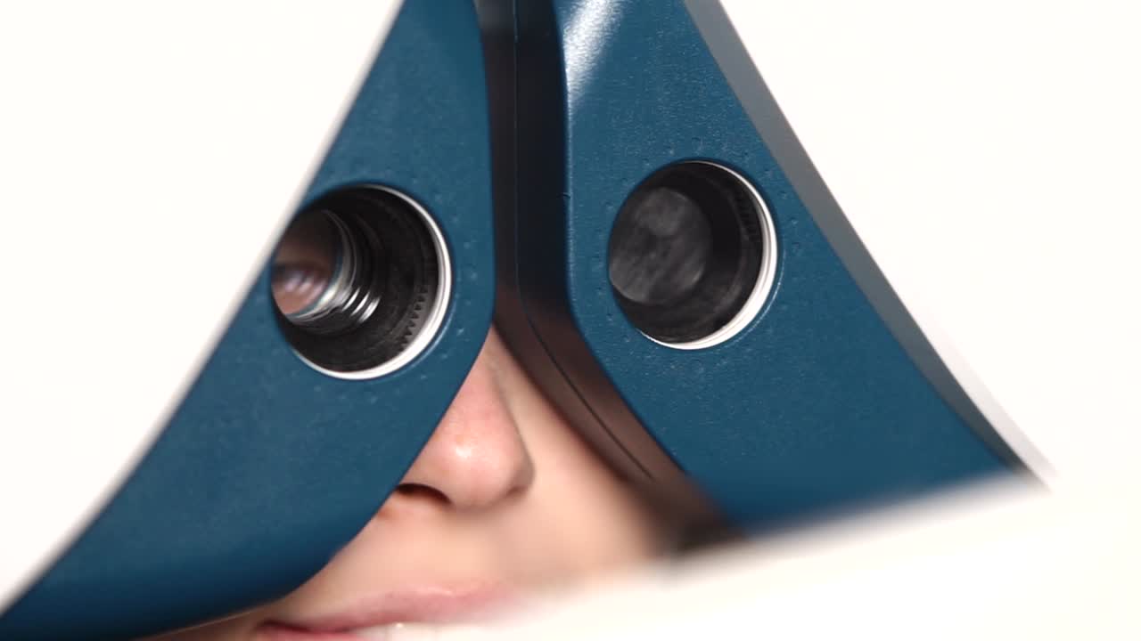 procedimiento de examen ocular