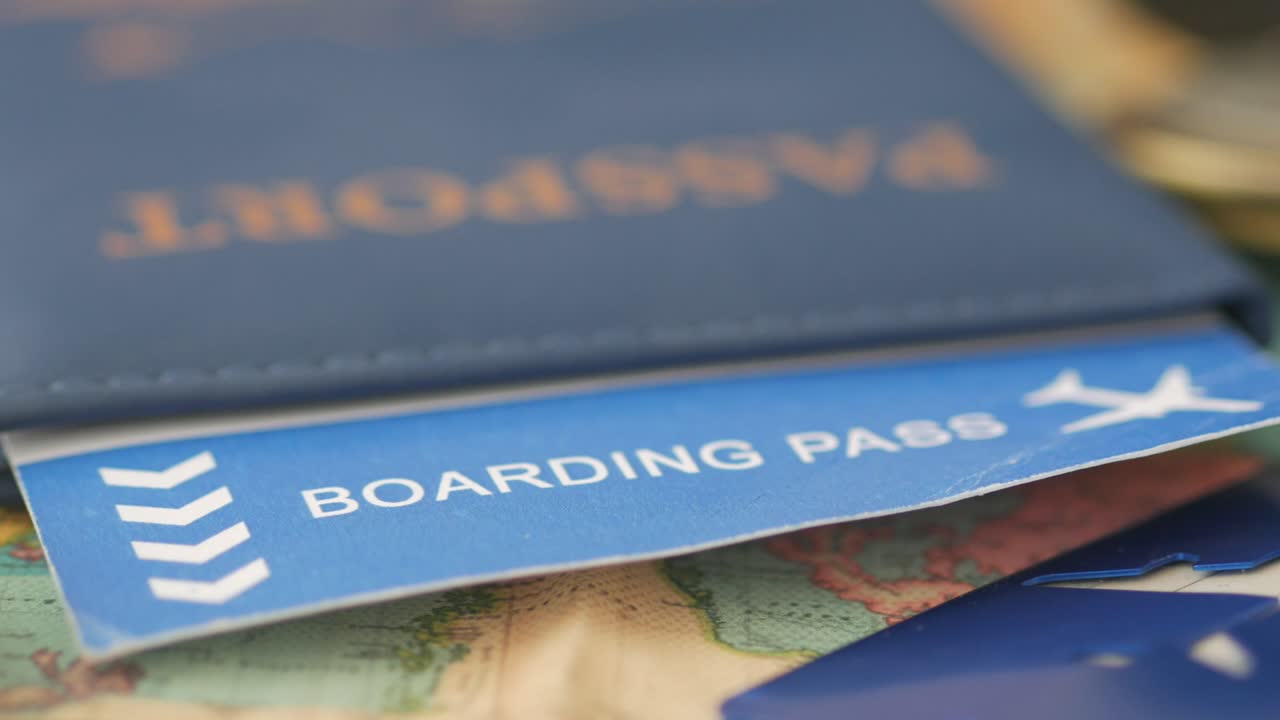 Passport and Boarding Pass
