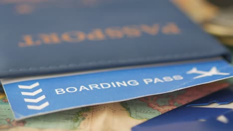 passport and boarding pass