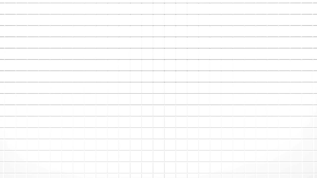 White 3D animation of a seamless loop of cubic background.