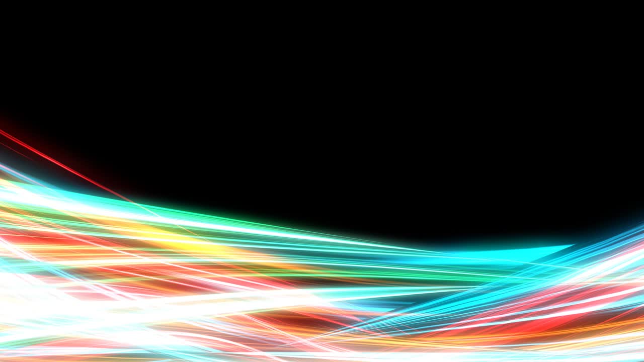 파동하는 에너지를 가진 추상적인 빛의 배경 개념