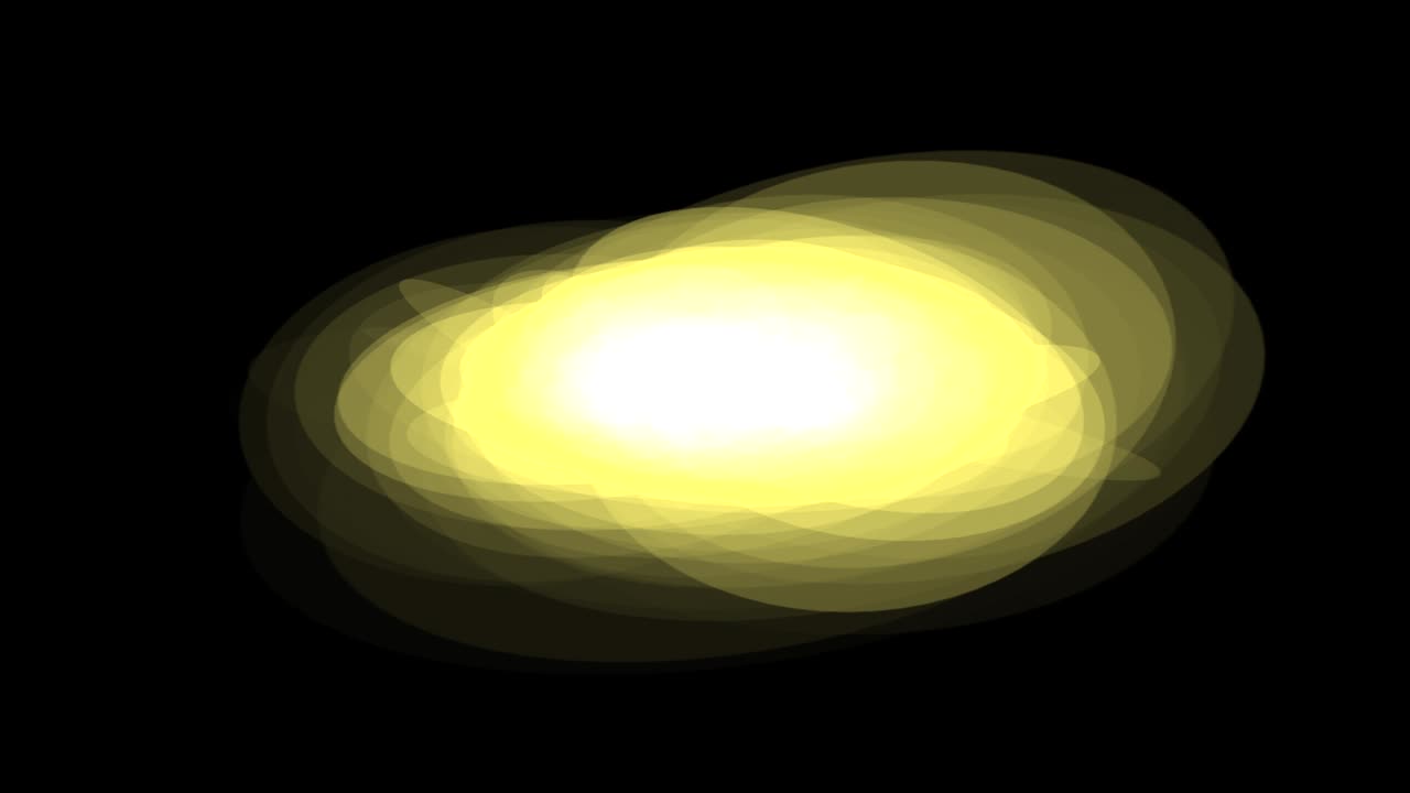 Black background with moving circles