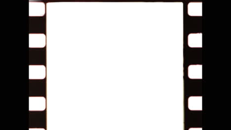 real 35mm 4x3 film frame overlay - clean