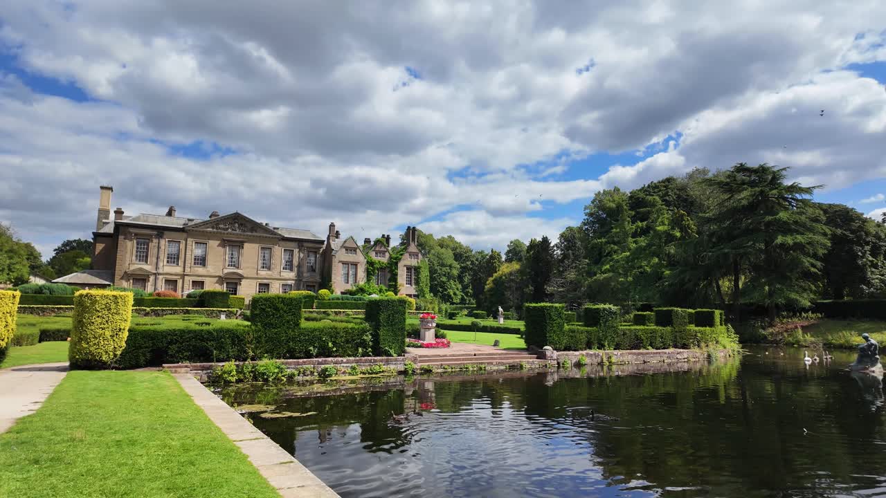 Coombe Abbey Hotel Park historisk gods Warwickshire Coventry Storbritannien