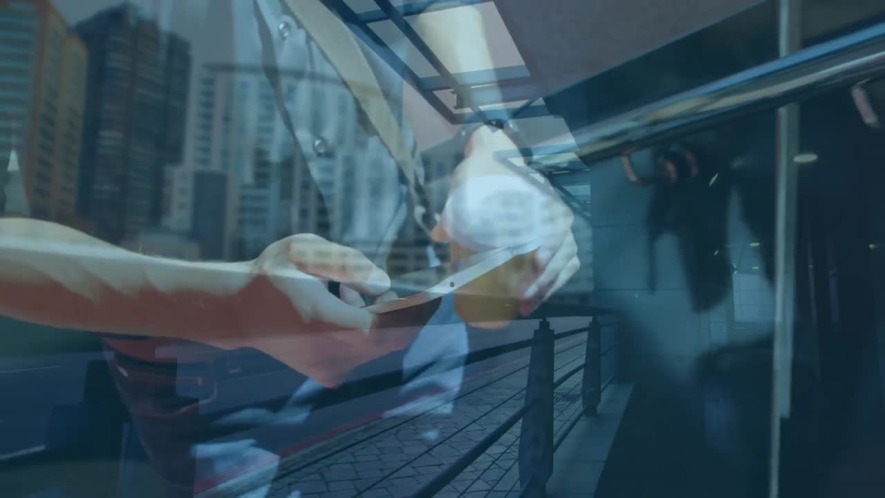 스마트 폰을 사용하는 중간 계층의 디지털 구성과 도시 교통