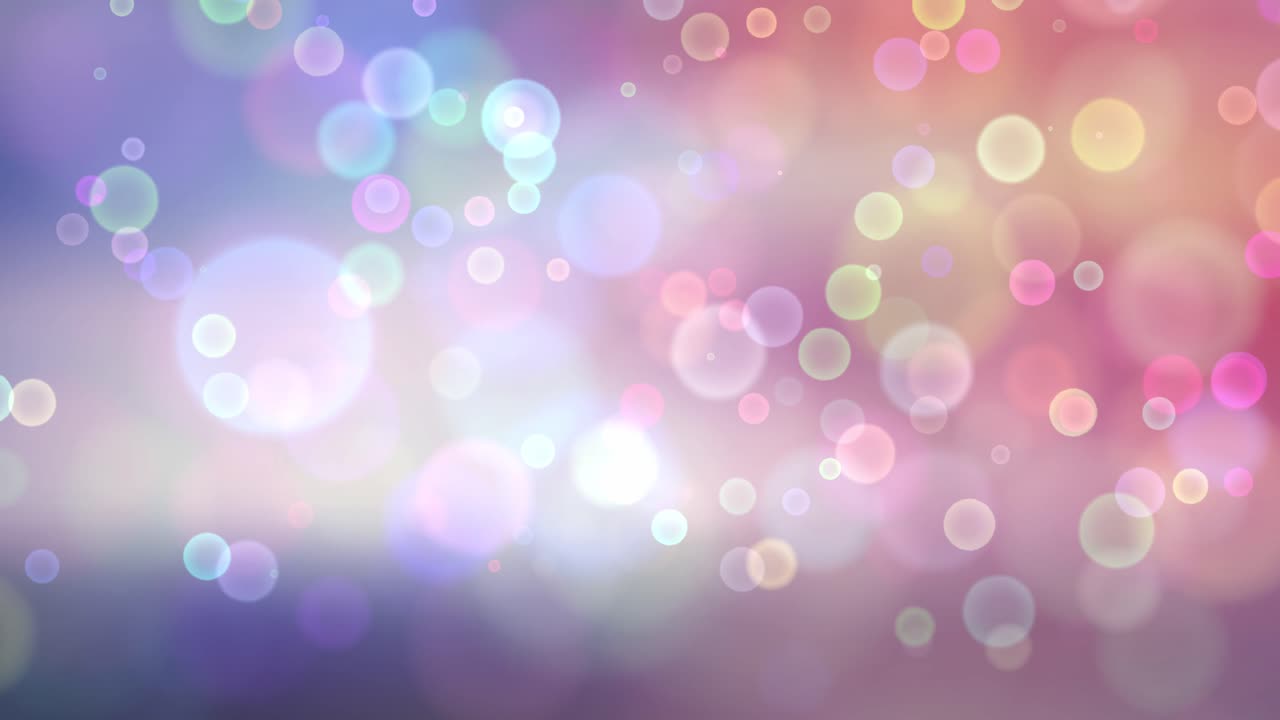 보케가 있는 추상 흐릿한 조명