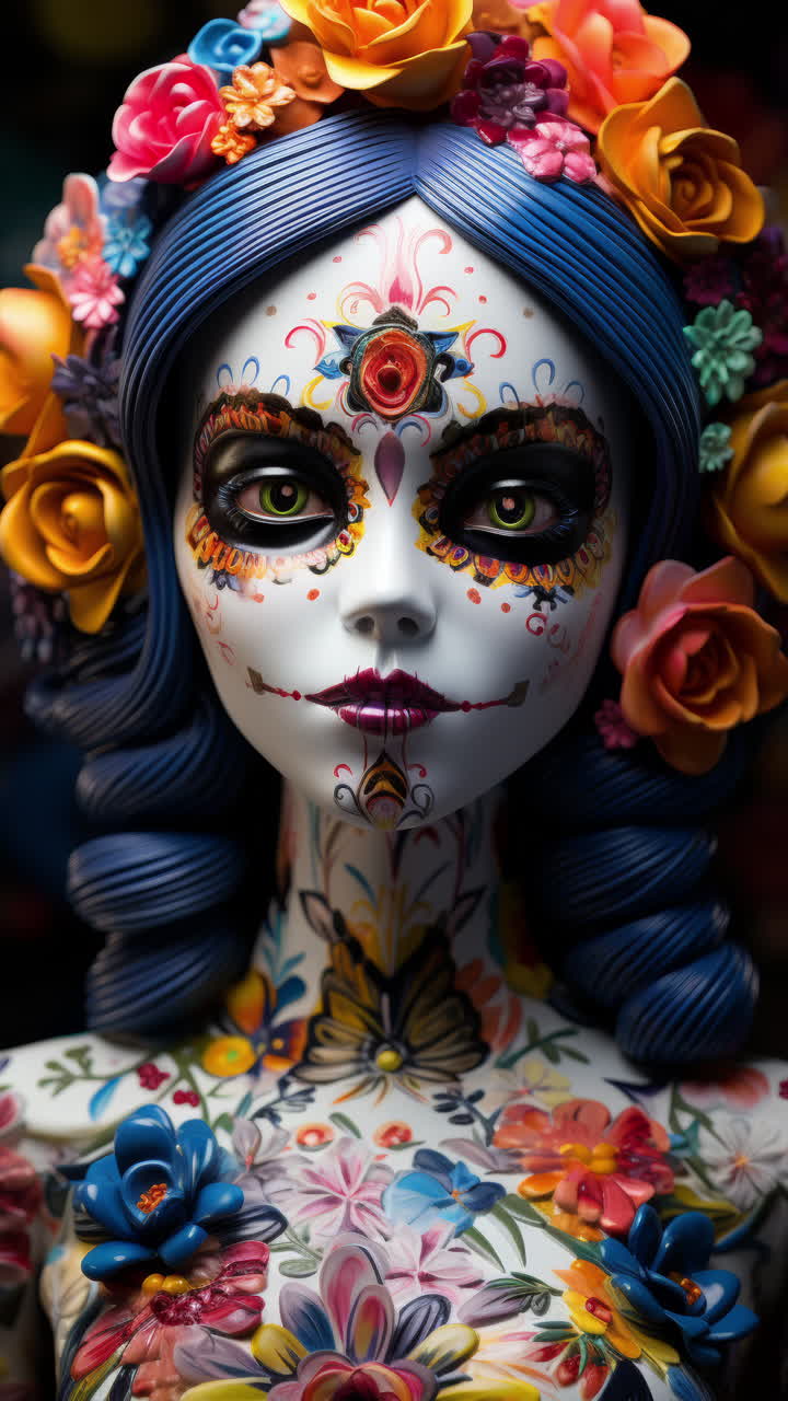 созданные конфетные черепа.