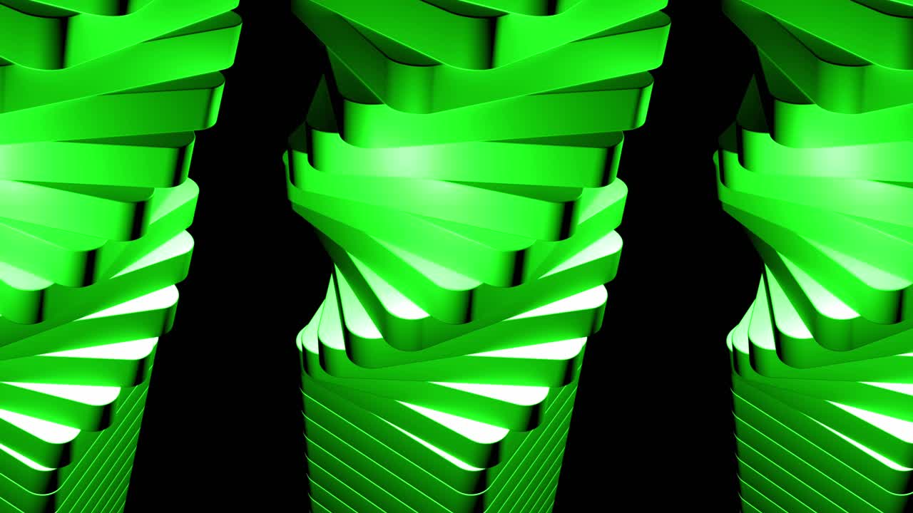 patrón de espiral verde abstracto