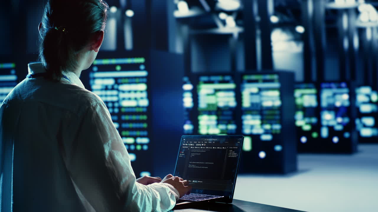 el administrador ejecuta el código en el centro del servidor.