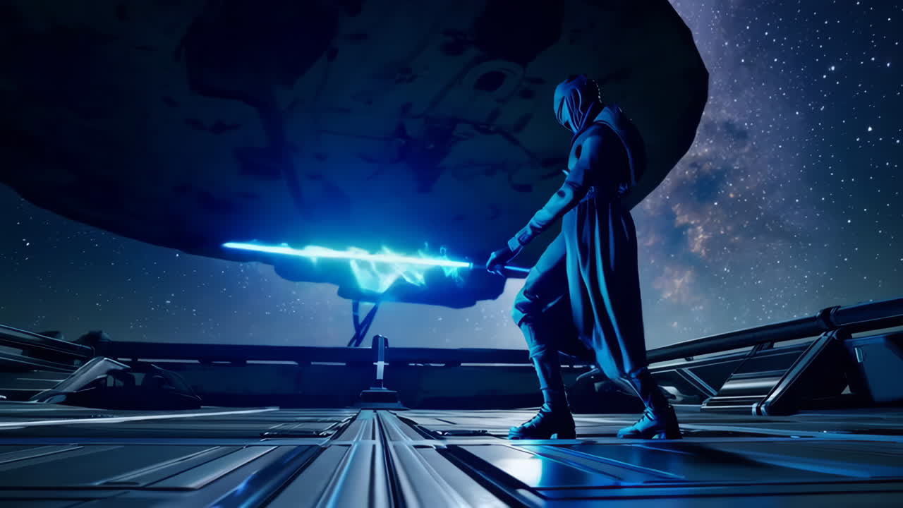 우주에서 어두운 제다이