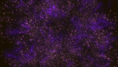 starry night purple and black background with scattered stars