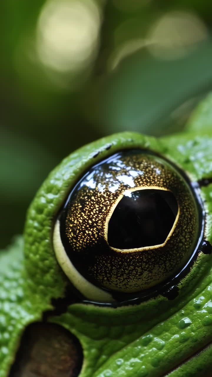 Close-up of a Frog's Eye