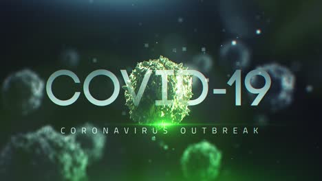 coronavirus  high quality animation