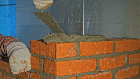 bricklaying process