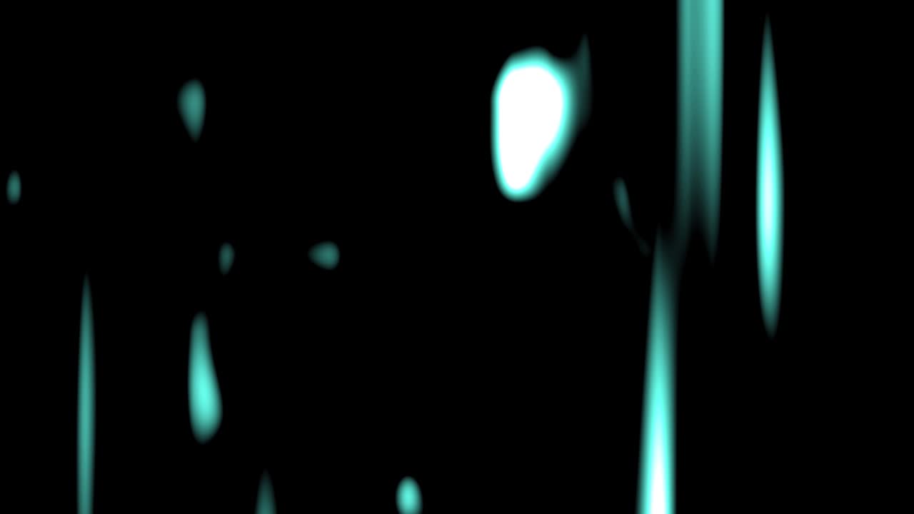 비가 내리는 폭우 효과 배경