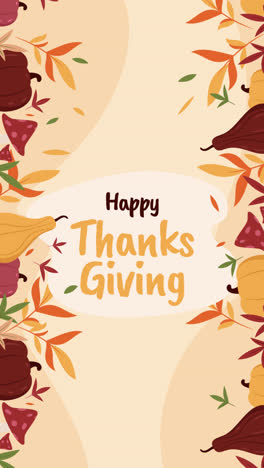 Eine-Animation-Mit-Flachem-Hintergrund-Für-Die-Thanksgiving-Feier