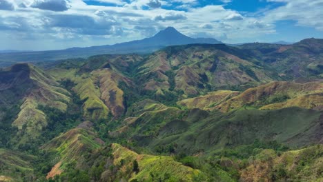 Grüne-Landschaft-Der-Philippinen-Und-Grüne-Pflanzen-An-Sonnigen-Tagen