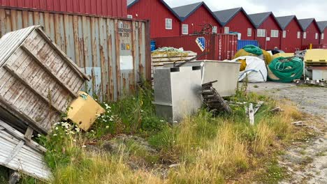 pollution and garbage from the fishing industry in northern norway