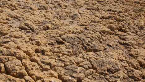 craggy terrain at the coastal cliffs of algarve, portugal