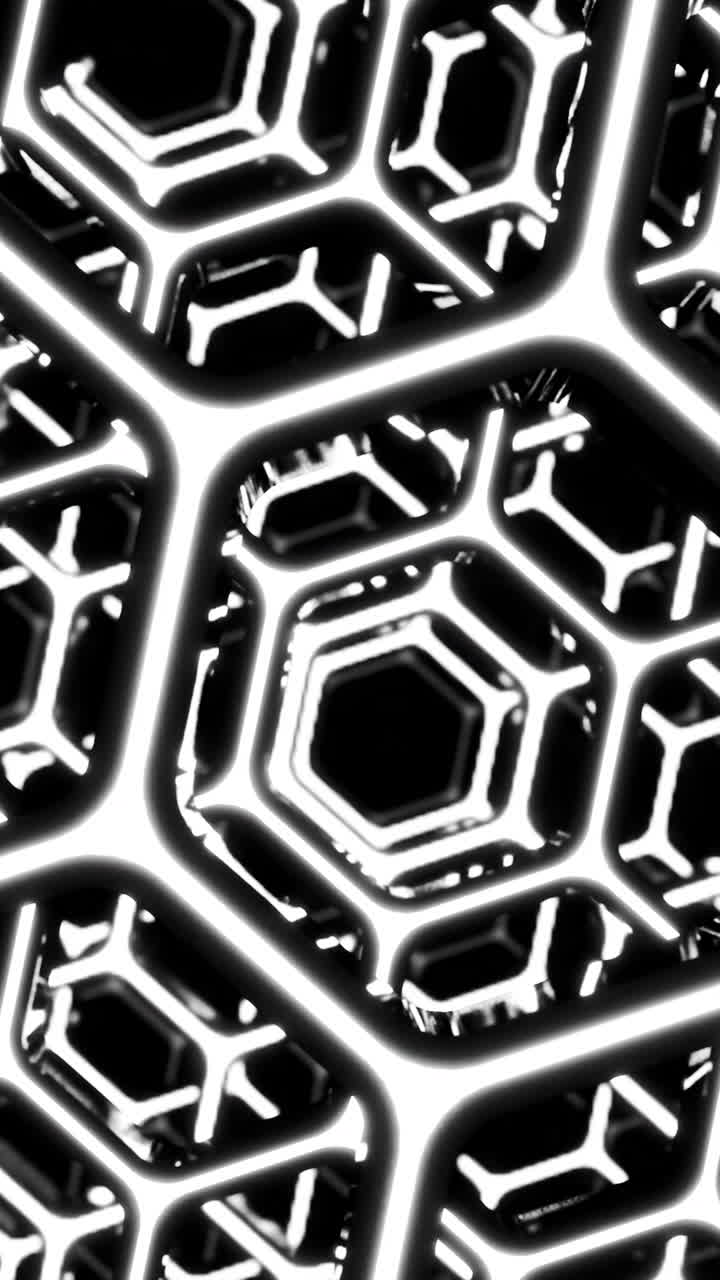 patrón hexagonal abstracto