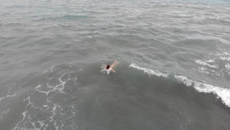 spain malaga nerja beach on a summer cloudy day using a drone and a stabilised action cam-31