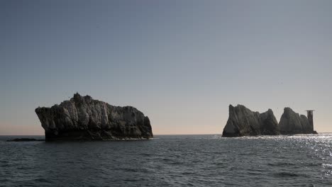 Handheld-slow-motion-shot-of-The-Needles