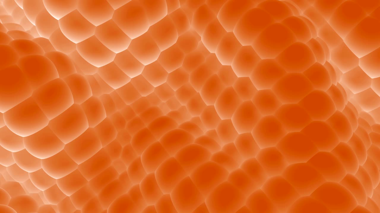 esferas abstractas grandes (naranja)