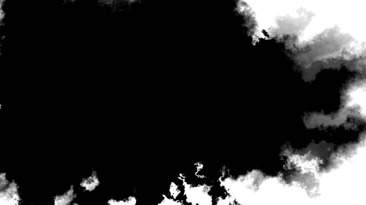 Ink transition splatter blot spreading drop spreads matte to reveal images transition clips ink