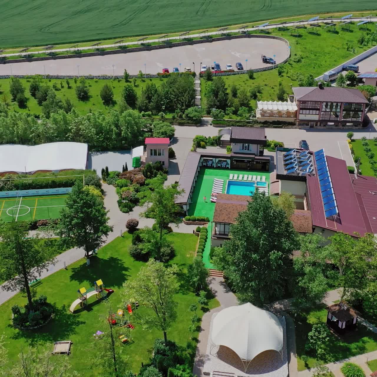 Suburb luxury complex