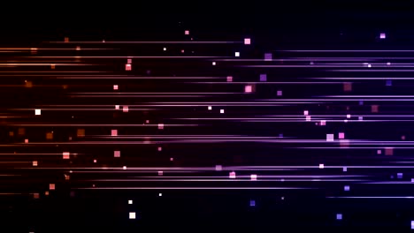 líneas de datos de hitech púrpura