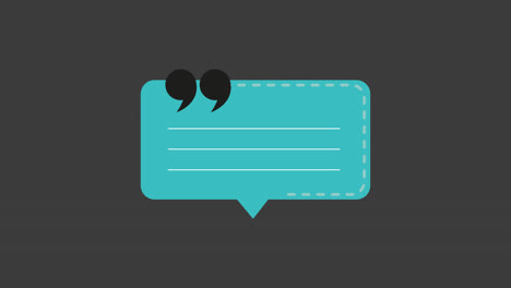 Quote Bubble Graphic