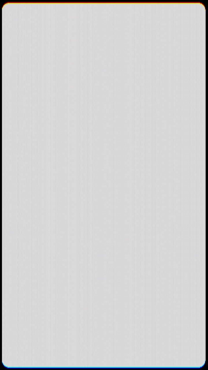 Hvid digital ramme med kopiplads, diskret gittertekstur, afrundet kant og kromatisk kantglød
