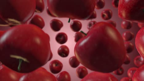 apples (slow motion)