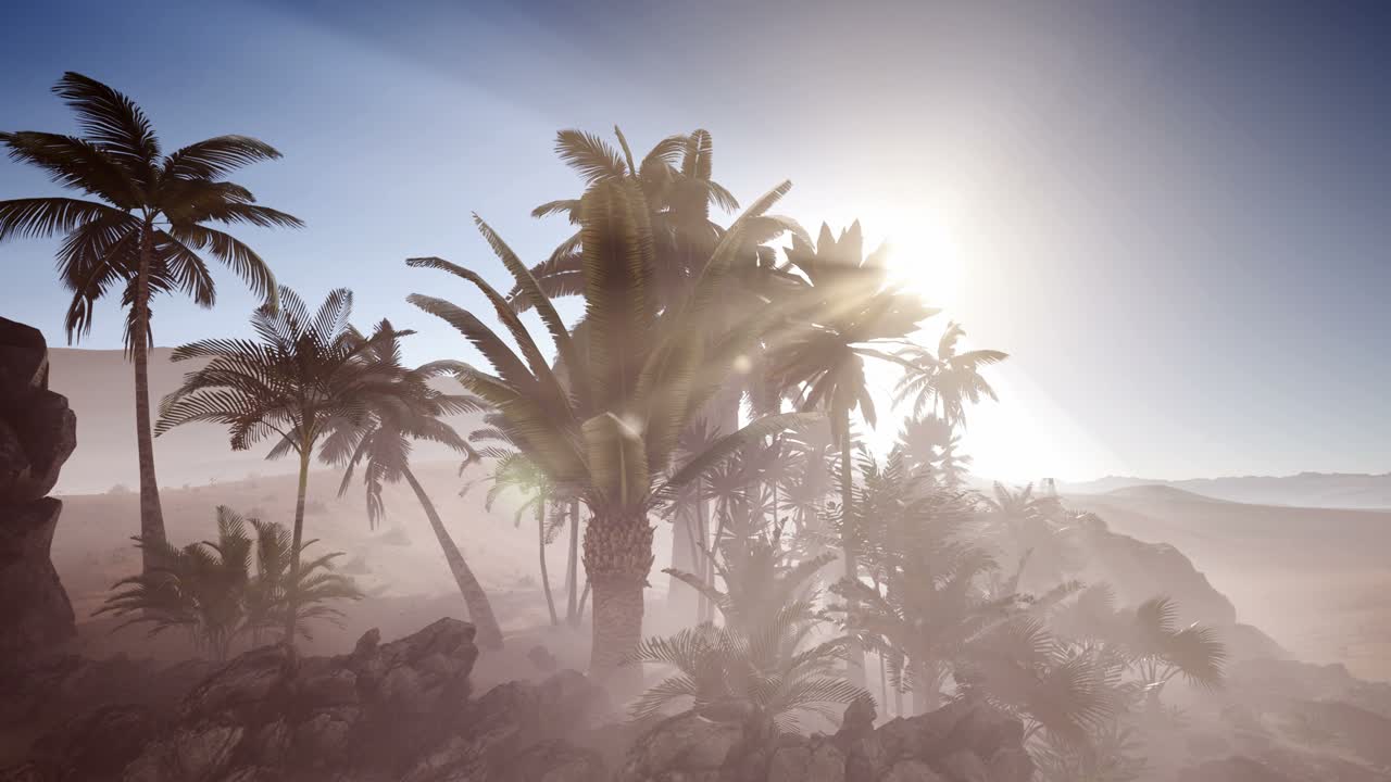 Erg Chebbi Dunes in the Sahara Desert