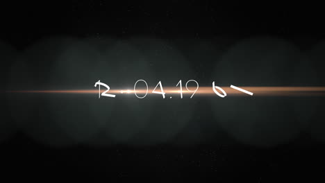 12.04.1961 with red flash of stars in galaxy