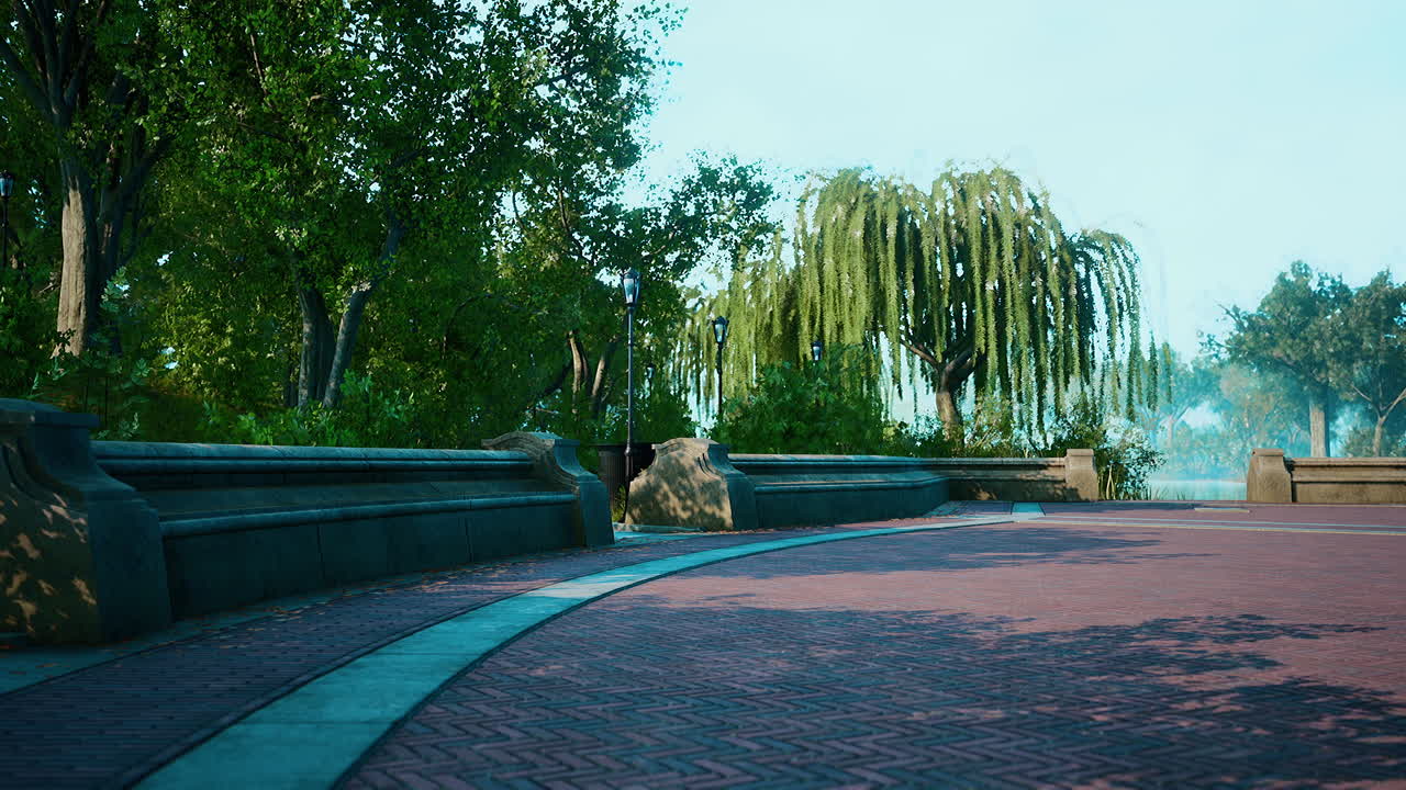 парки закрыты и огорожены из-за пандемии коронавируса