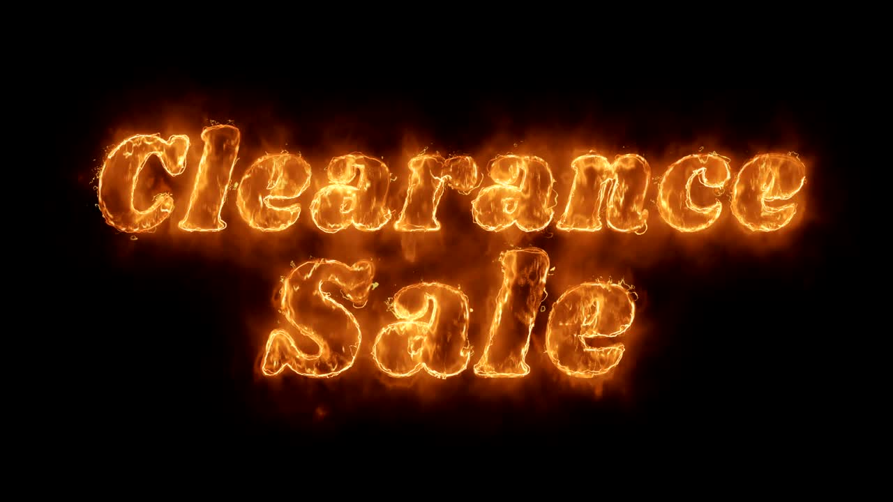 클리어런스 판매 단어: 뜨거운 애니메이션 불타는 현실적인 불 불꽃 루프