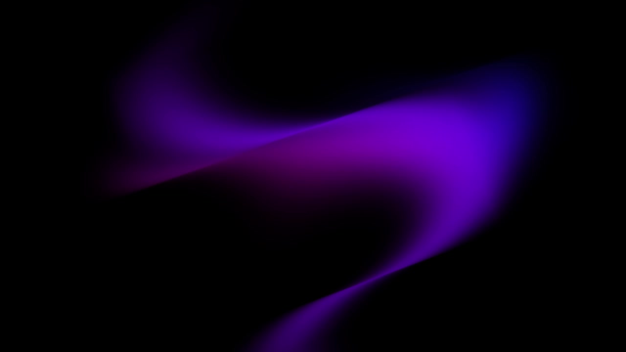 Dark ambient liquid motion background with glowing abstract colorful flow