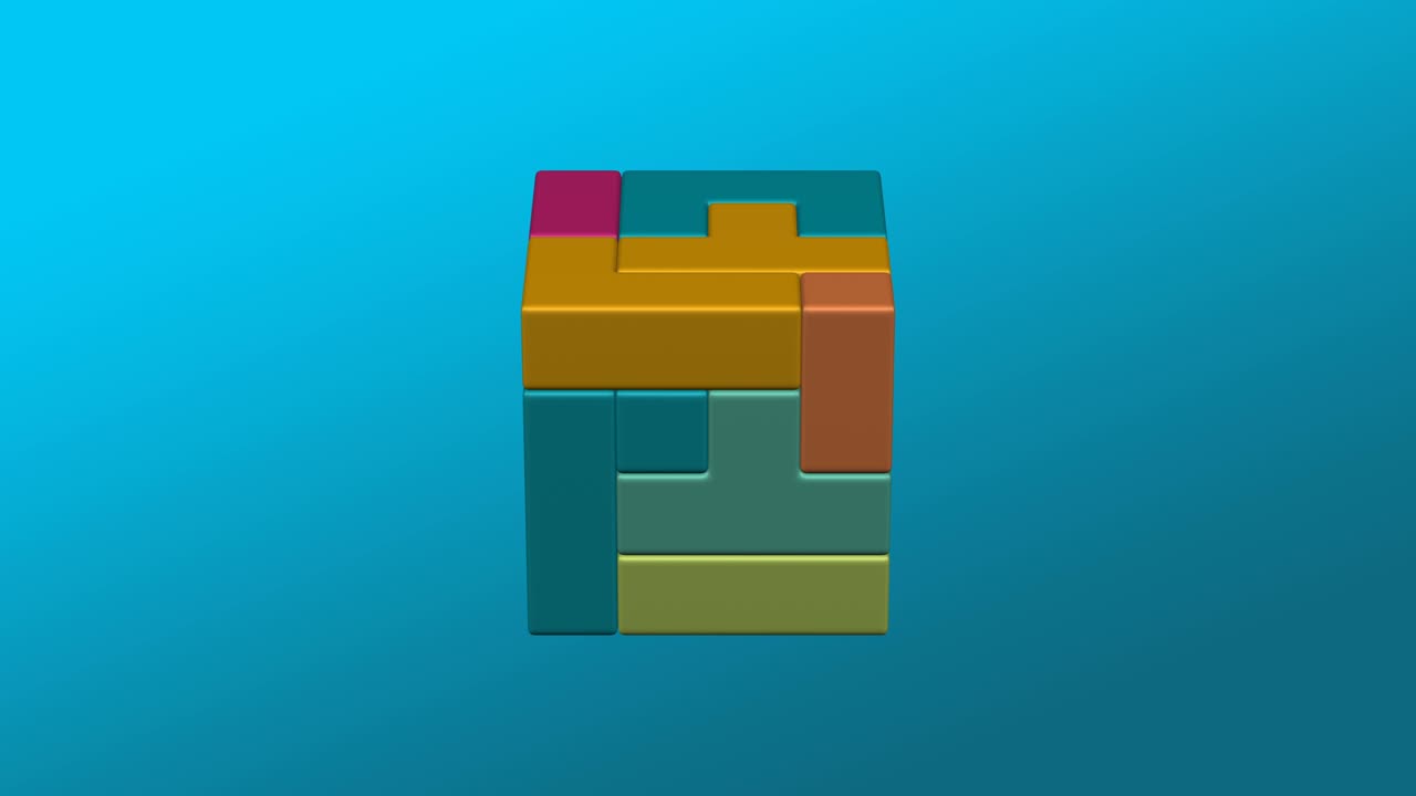 큐브 조립 및 해체.