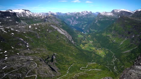 Geiranger-fjord,-Norway.