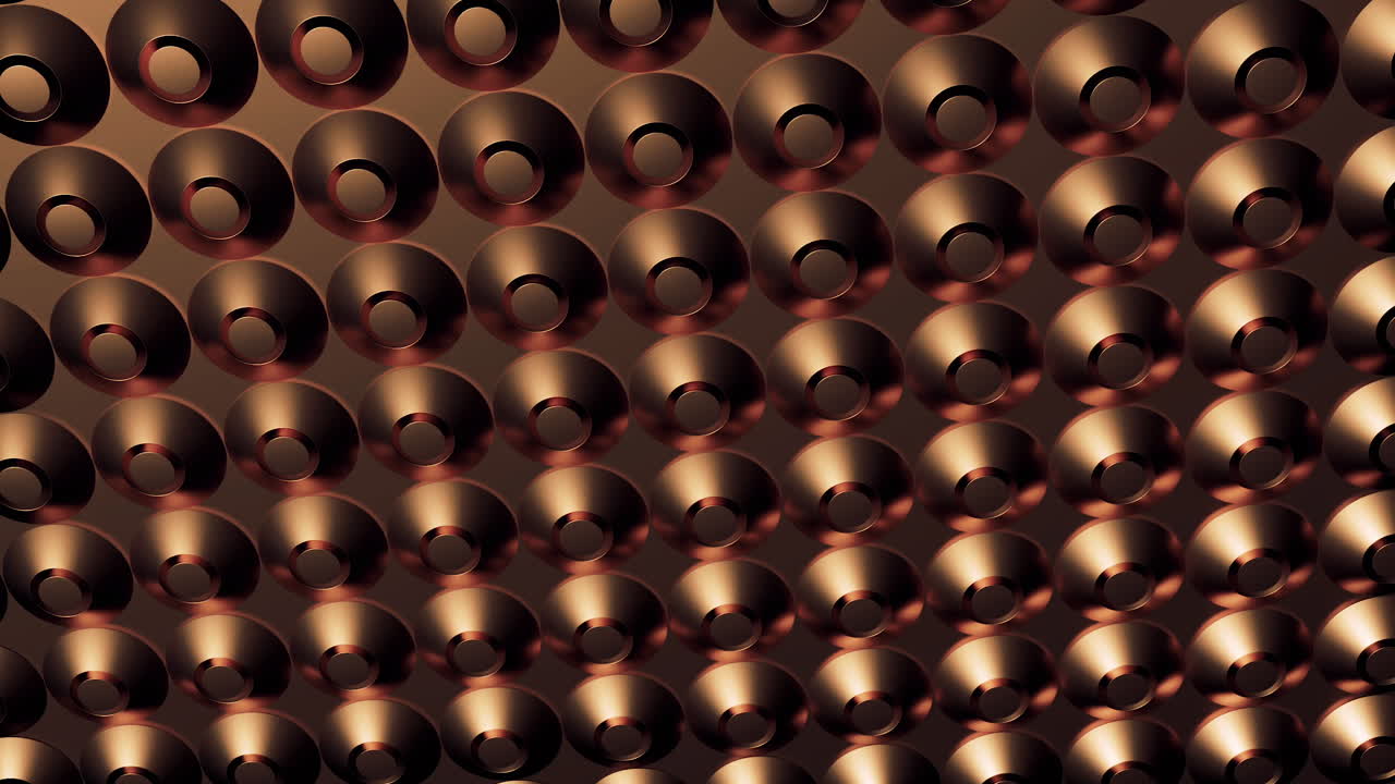 추상적인 기하학적 청동 패턴