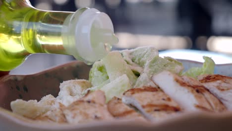 caesar salad with grilled chicken