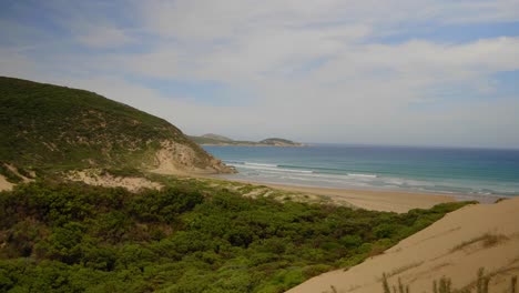 el océano en el río darby en el parque nacional promontorio de wilson