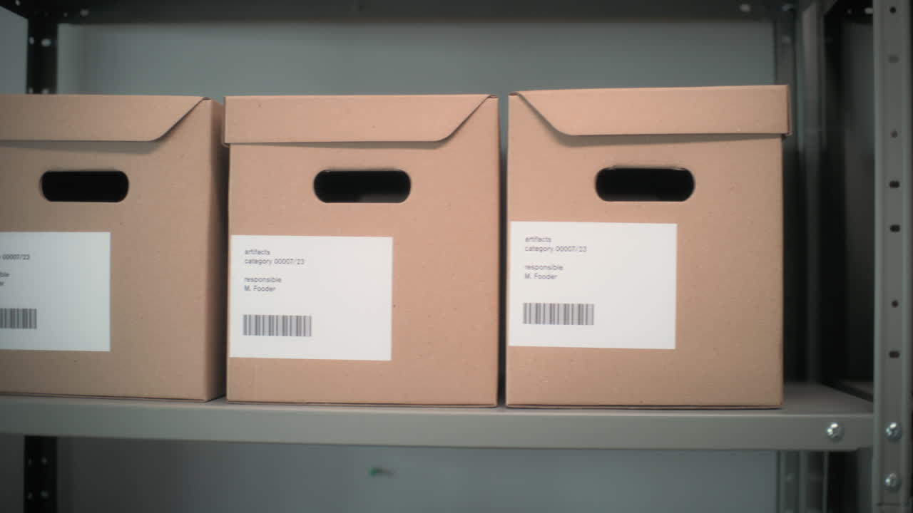 Archived Items on Shelving