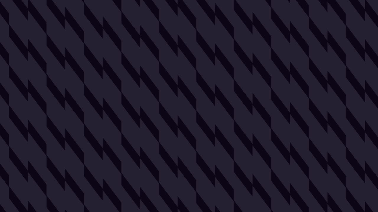 Motivo Geometrico Scuro Astratto in Movimento Continuo