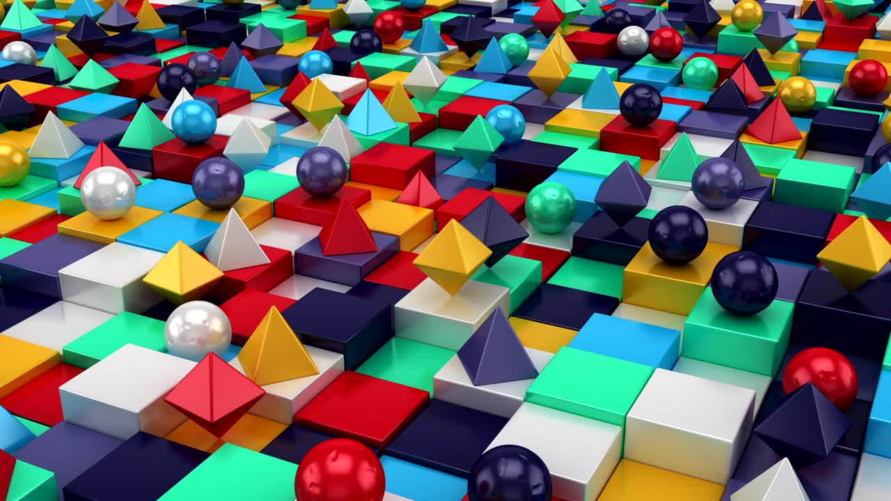 fondo de formas geométricas