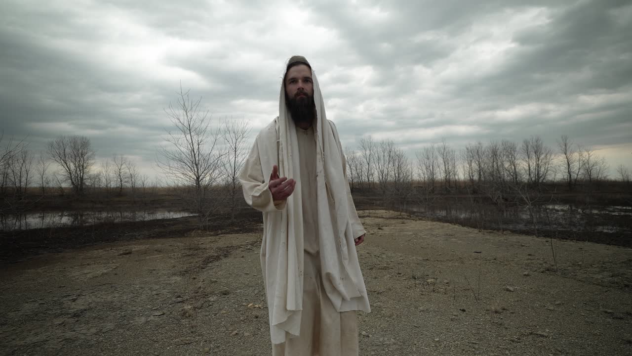 - Jesus Christ, bible, prophet, dramatic, christianity, christian, Moses, John The Baptist, heaven, pray, prayer, praying man, God, spiritual, easter, cross, resurrection, tomb, crucify, crucifixion