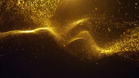 golden particle waves